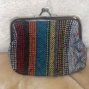 2/$10! Aztec Mixed Pattern Snap Closure Coin Purse/Wallet-BRAND NEW